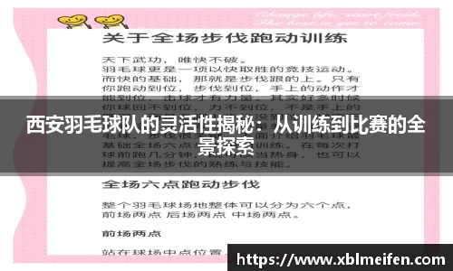 西安羽毛球队的灵活性揭秘：从训练到比赛的全景探索